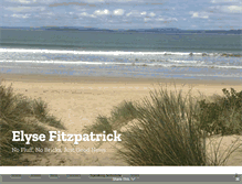 Tablet Screenshot of elysefitzpatrick.com